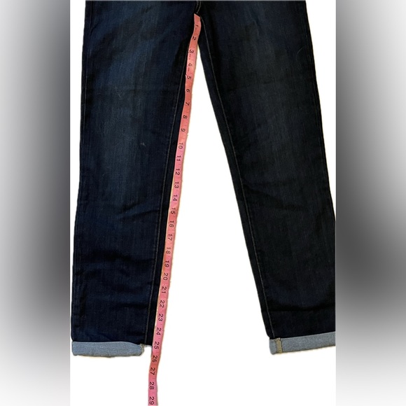 Paige Transcend Denim Skyline crop folded cuff sz 30 NWT - Picture 2 of 4